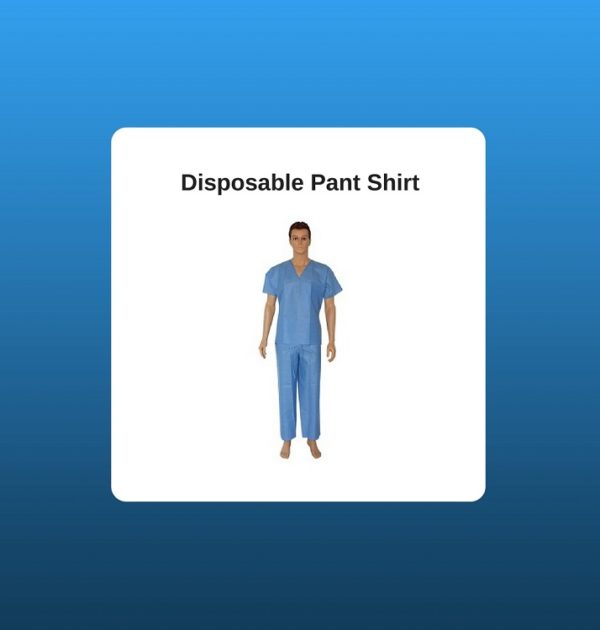 disposable pant shirt